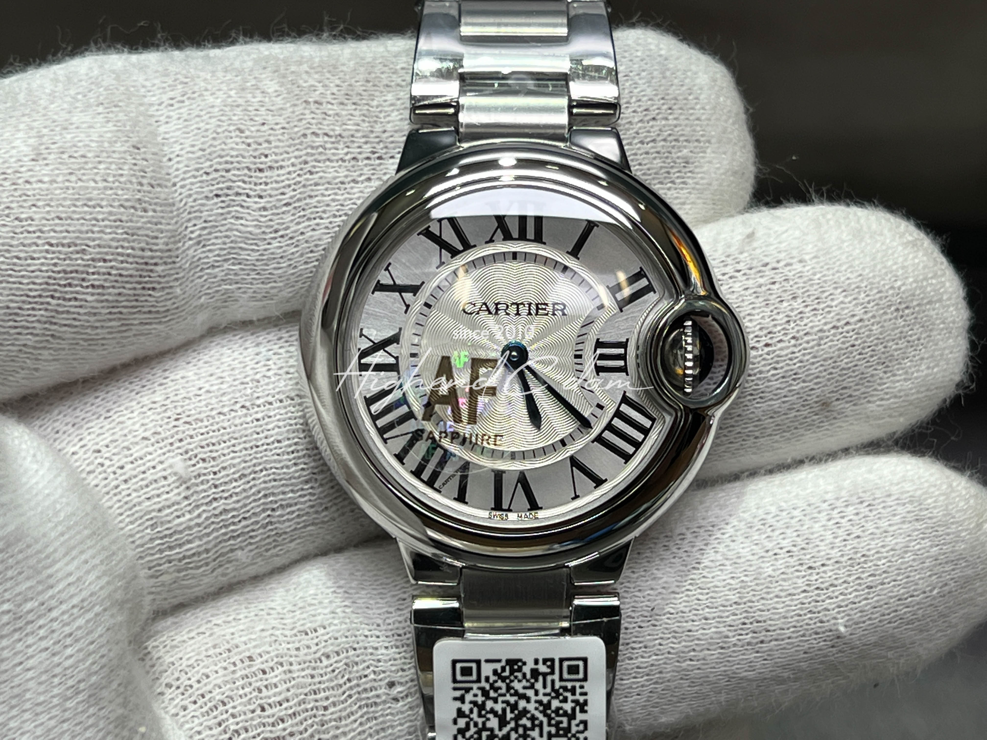 까르띠에 발롱블루 V6 33mm (쿼츠)