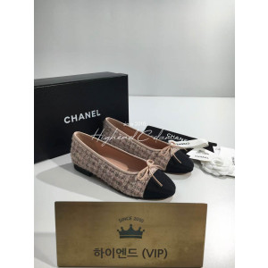 샤넬 발레리나 플랫 트위드