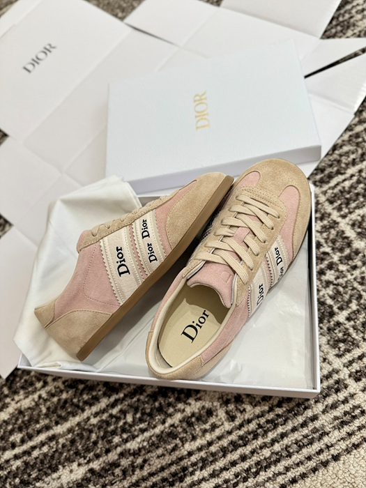디올 리본 스니커즈
