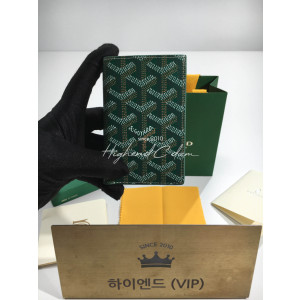 고야드 생피에르 카드지갑 (컬러 그린)