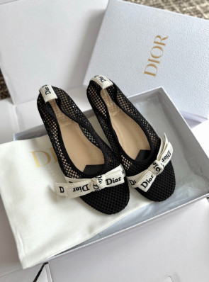 디올 J`a dior 발레리나 매쉬 플랫슈즈